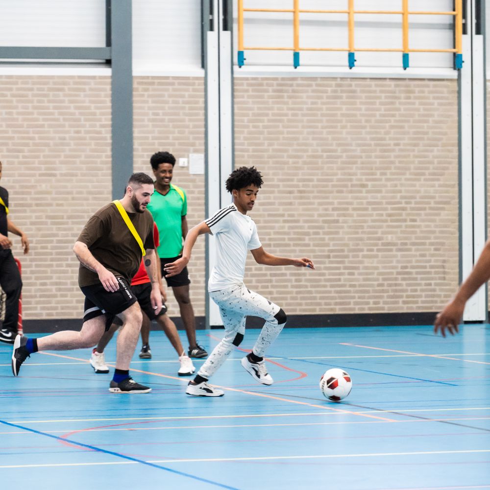 Zaalvoetbaltoernooi 5 vs 5