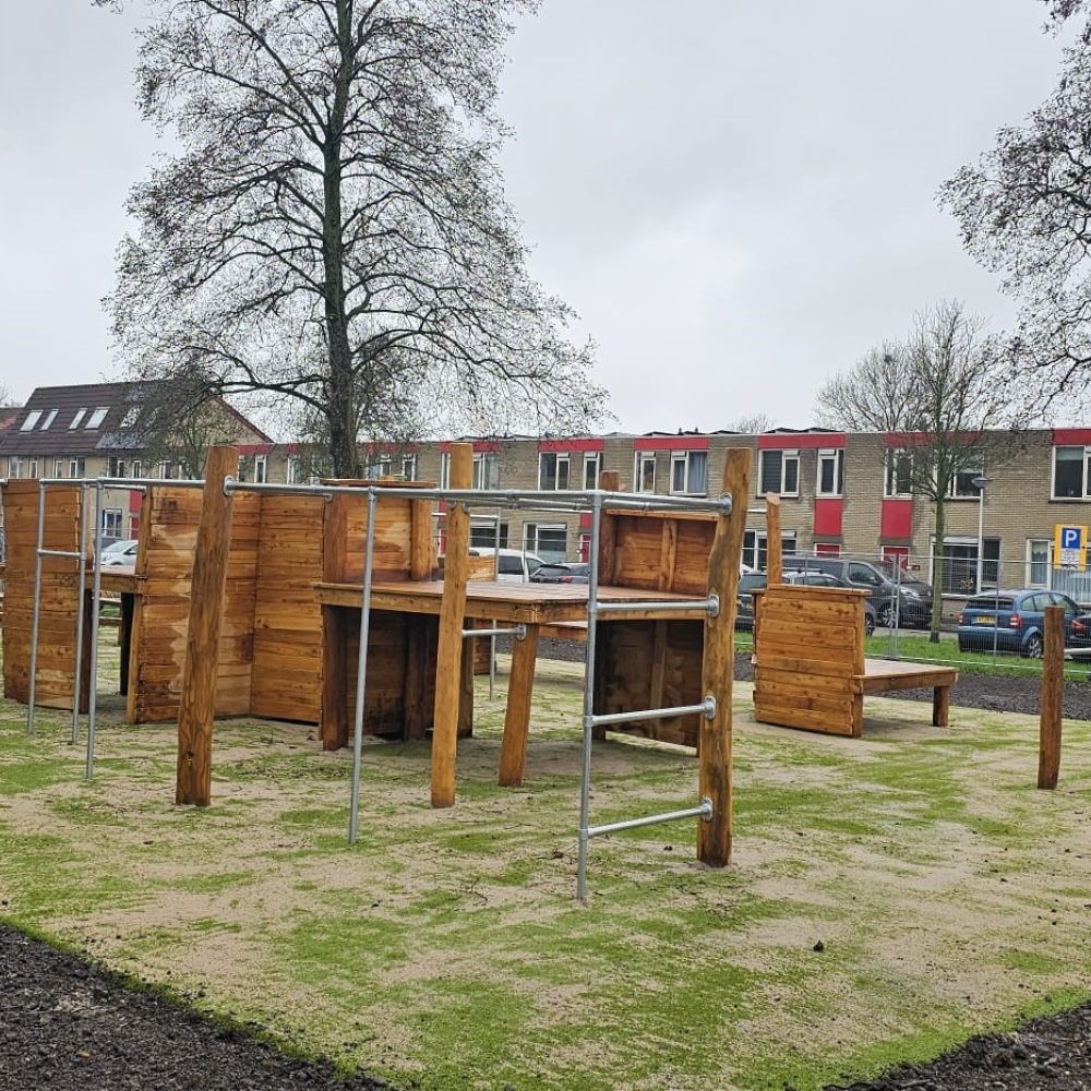 Opening Freerun/Calisthenicsbaan