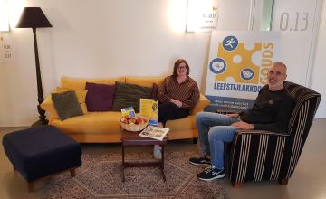 Op de bank met...Cultuurhuis Garenspinnerij