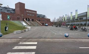Werkzaamheden voorterrein Groenhovenbad - week van 2 februari
