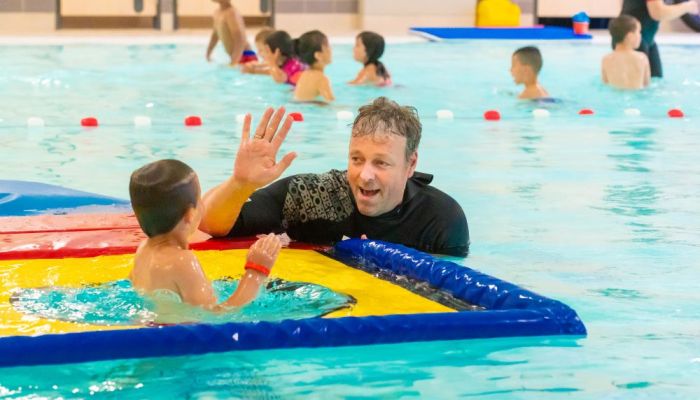 Foto vakantiezwemles