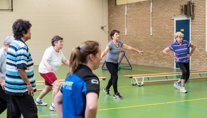 Vrijdag 6 oktober Senior Games 2023 in Sportcentrum de Mammoet